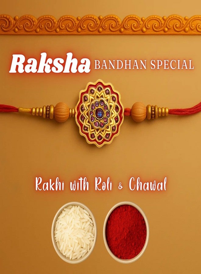 ويستيرن إرا راخي أنيق للحيوانات الأليفة من العصر الغربي للكلاب والقطط | رولي تشاول | هدية راكشا باندهان مصنوعة يدويًا لأخيك ذي الفراء | الحب والتقاليد والترابط | راخي بتصميم مميز | احتفل بالحب الرائع (النمط 31) - Image 3